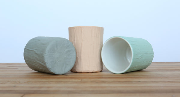 Seconds and Samples - 8 oz. Tape Texture Cups