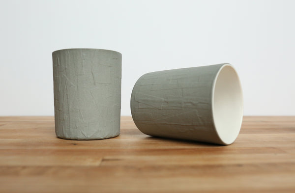 Seconds and Samples - 8 oz. Tape Texture Cups