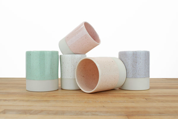 Speckled Glaze Cups - Three Sizes!