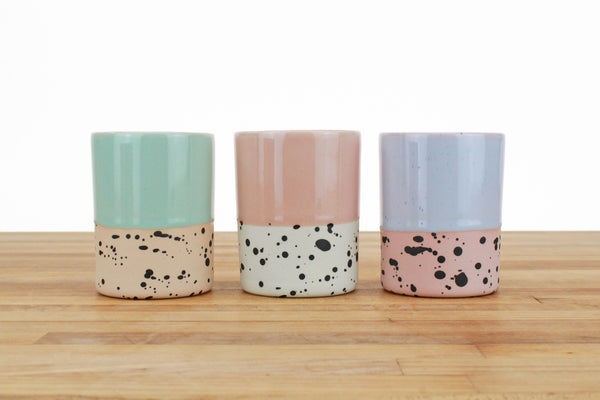 Dipped and Dotted Cups - Three Sizes!