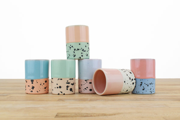 Dipped and Dotted Cups - Three Sizes!