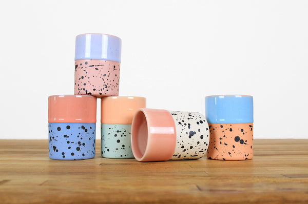 Dipped and Dotted Cups - Three Sizes!