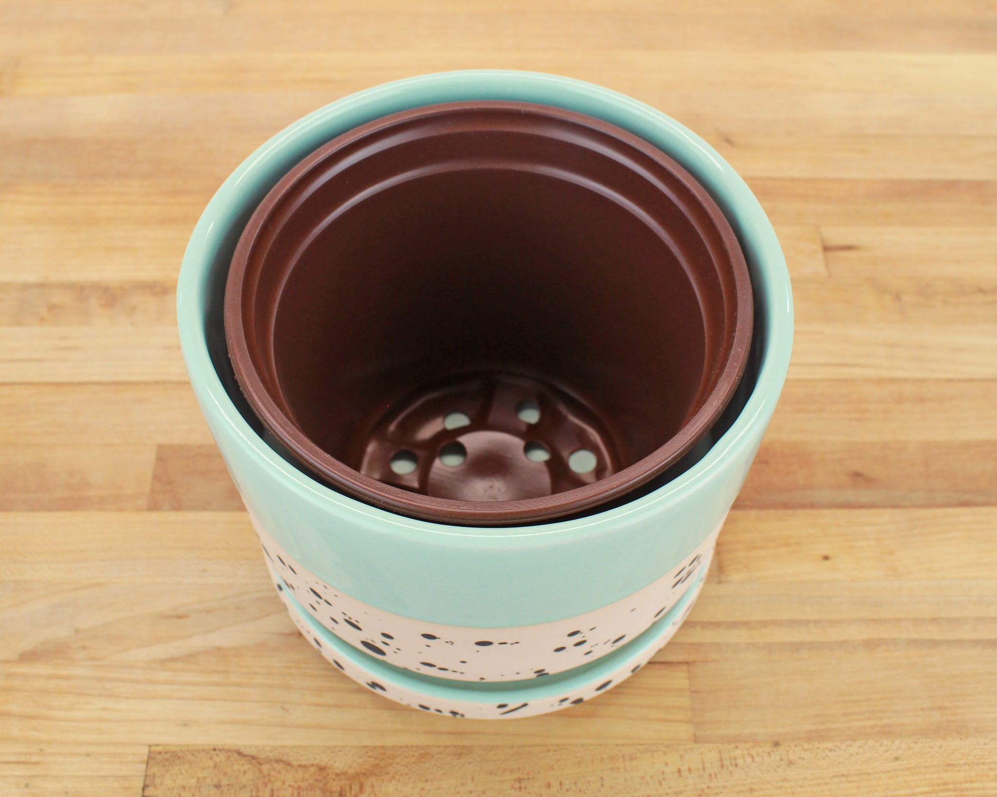 badger plant pot Plastic Plant Pots – Tiny Badger Ceramics