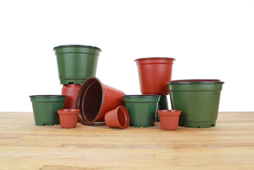pretty plastic plant pots Plastic Plant Pots – Tiny Badger Ceramics