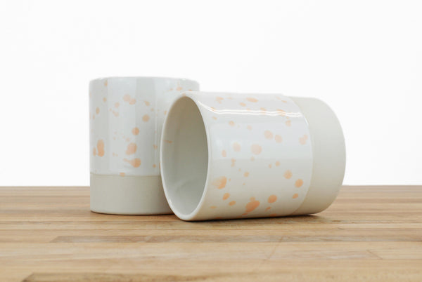 Spotted Glaze Cups - Three Sizes!